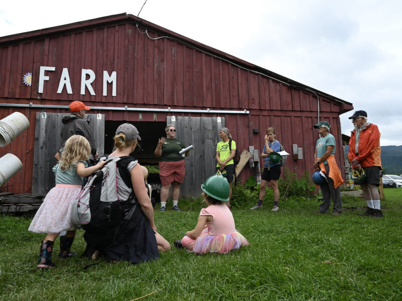 WCAX Visits the East Monitor Barn for Open Farm Week